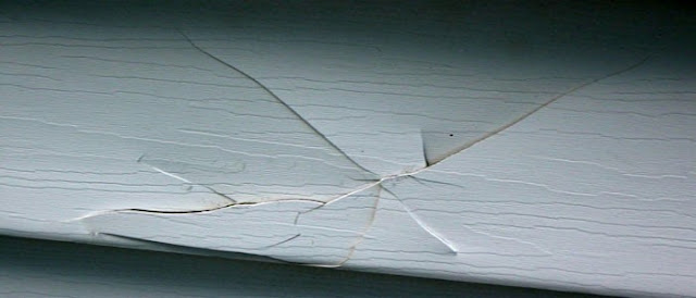 Cracked on a residential roof — JCF Construction roof repair in Montgomery County, PA